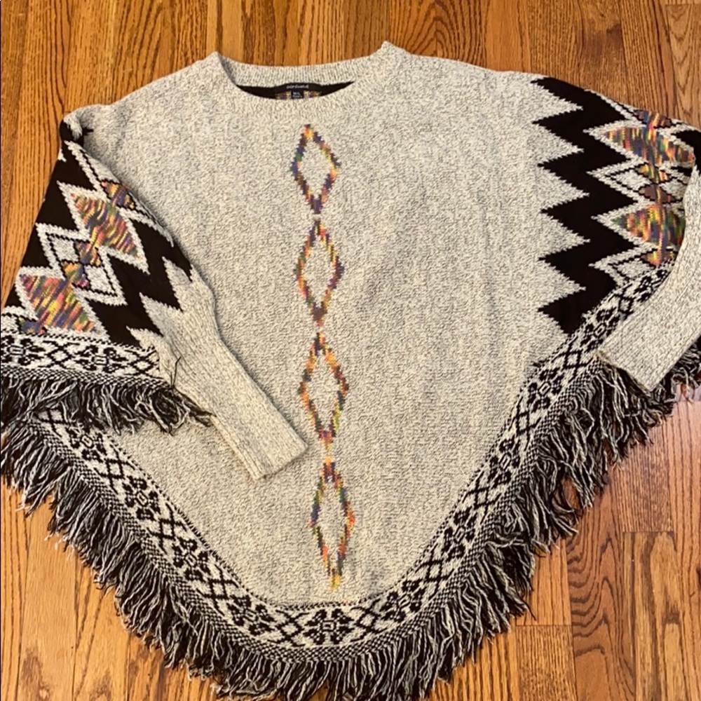 Beautiful sweater poncho